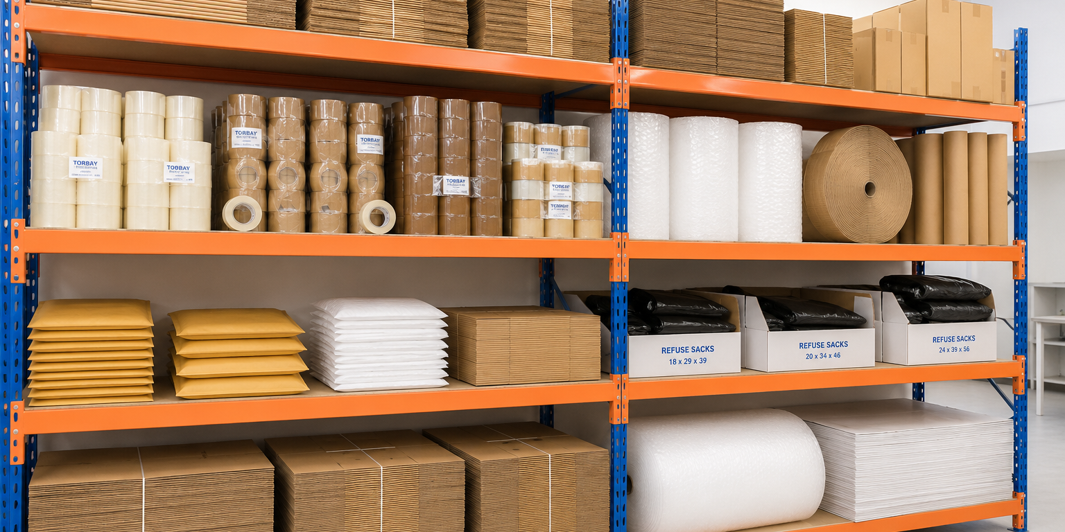 Local business essentail packaging stock Local business essentail packaging stock