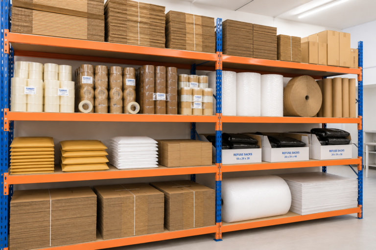 Local business essentail packaging stock